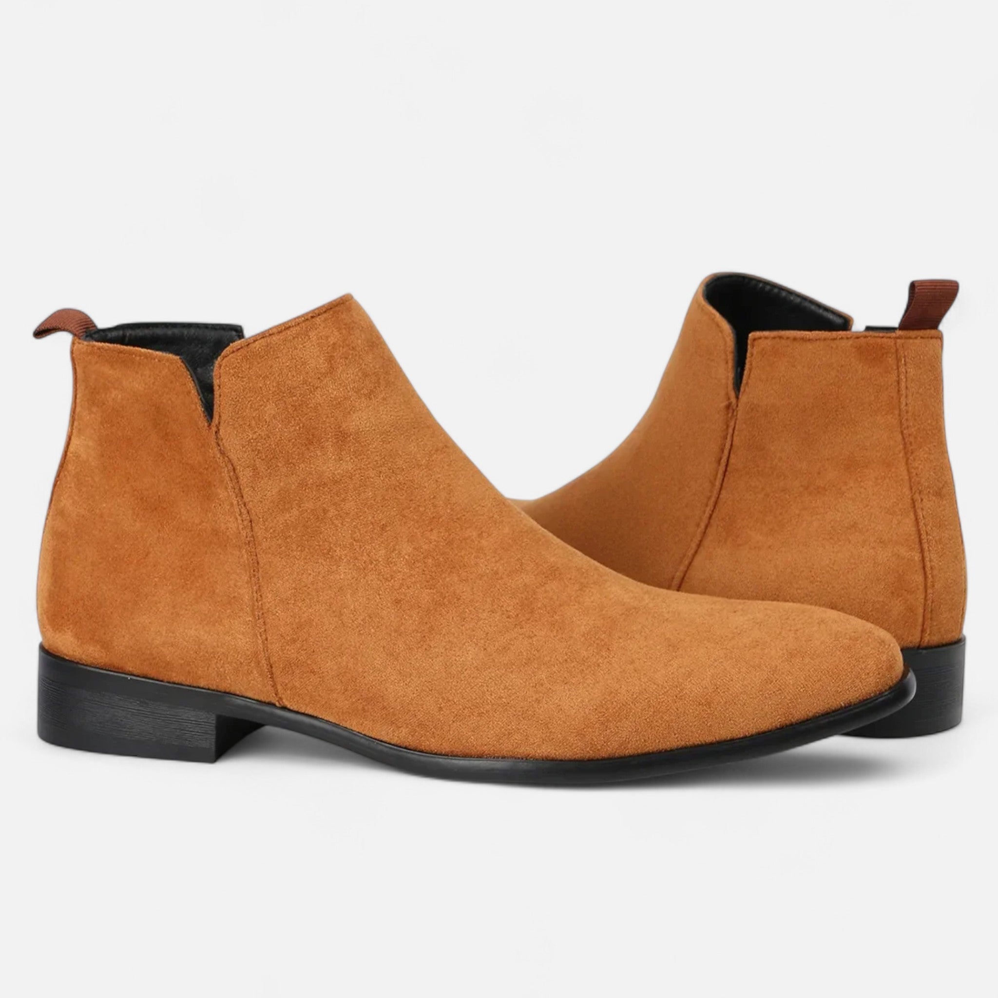 Men's Bold Square-Toe Chelsea Boots