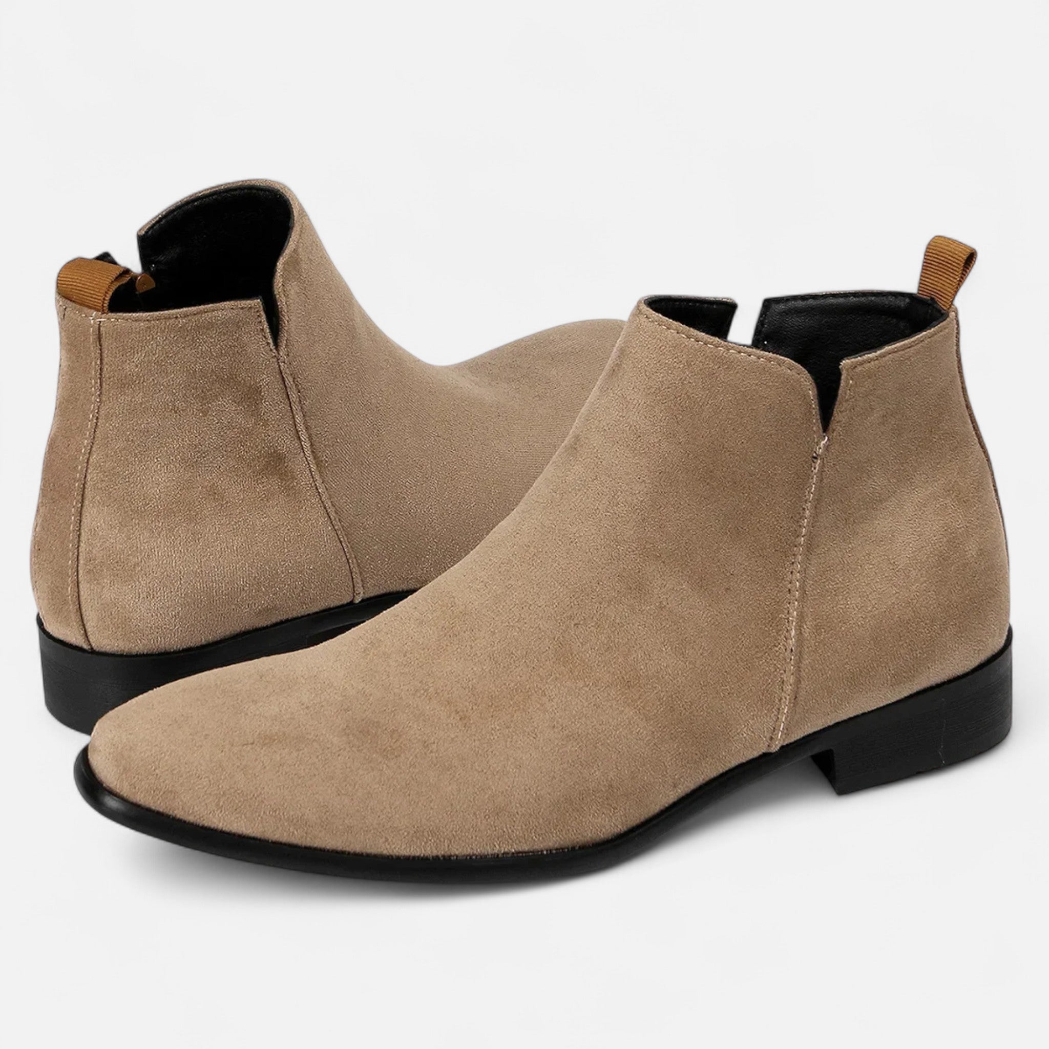 Men's Bold Square-Toe Chelsea Boots
