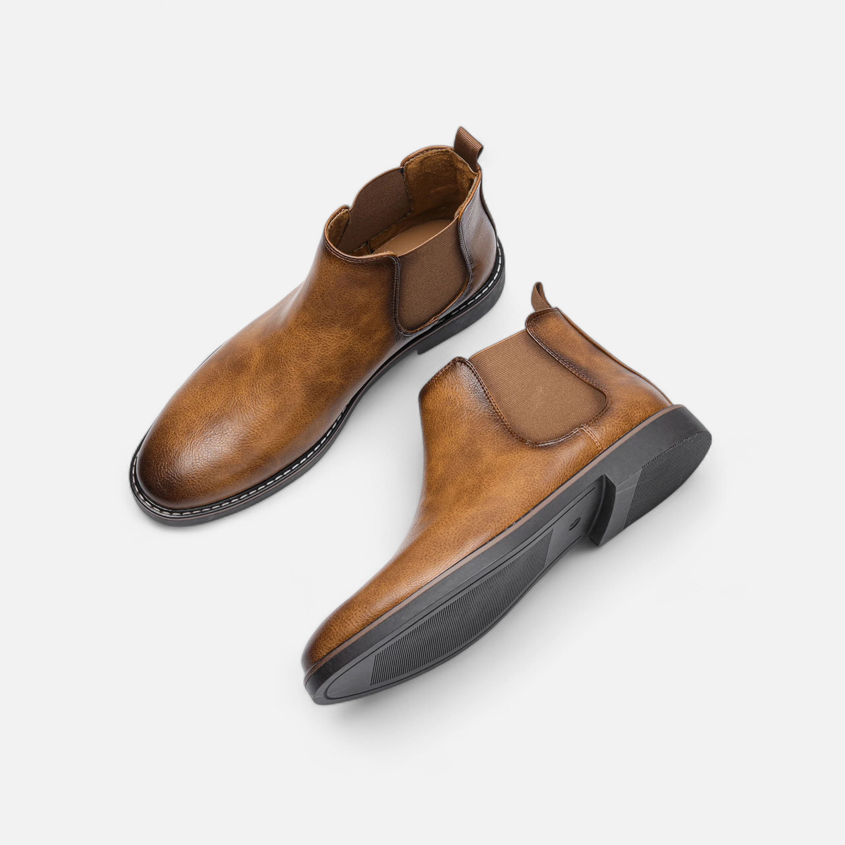 Men's Vintage Leather Chelsea Boots