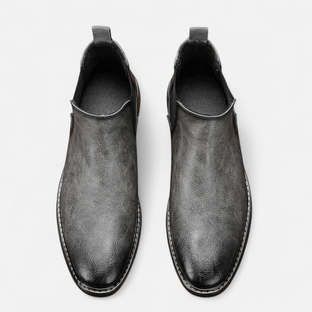 Men's Vintage Leather Chelsea Boots