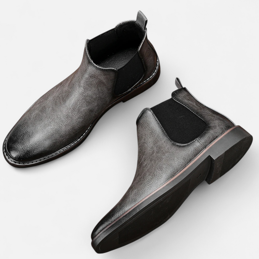 Men's Vintage Leather Chelsea Boots