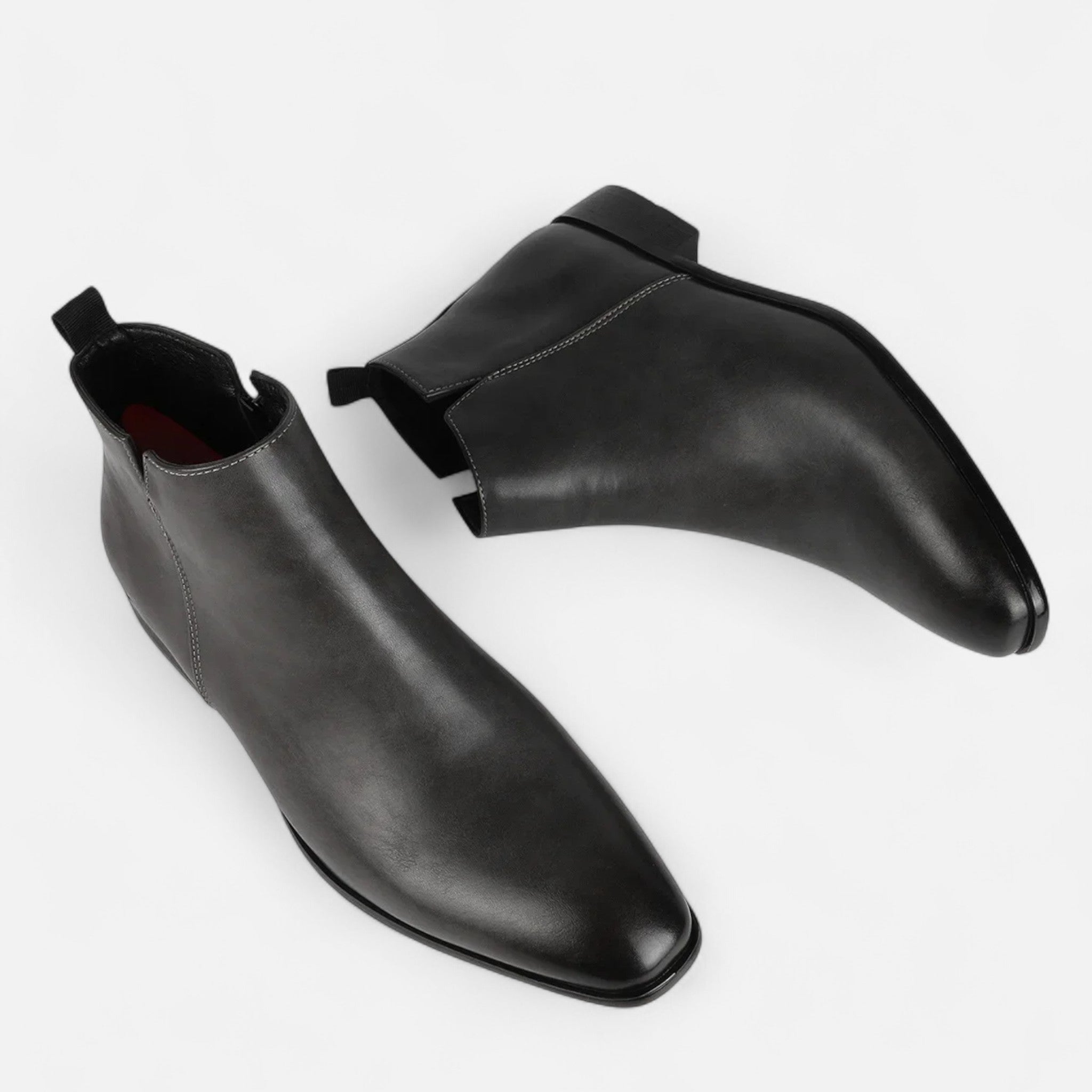 Men's Bold Square-Toe Chelsea Boots