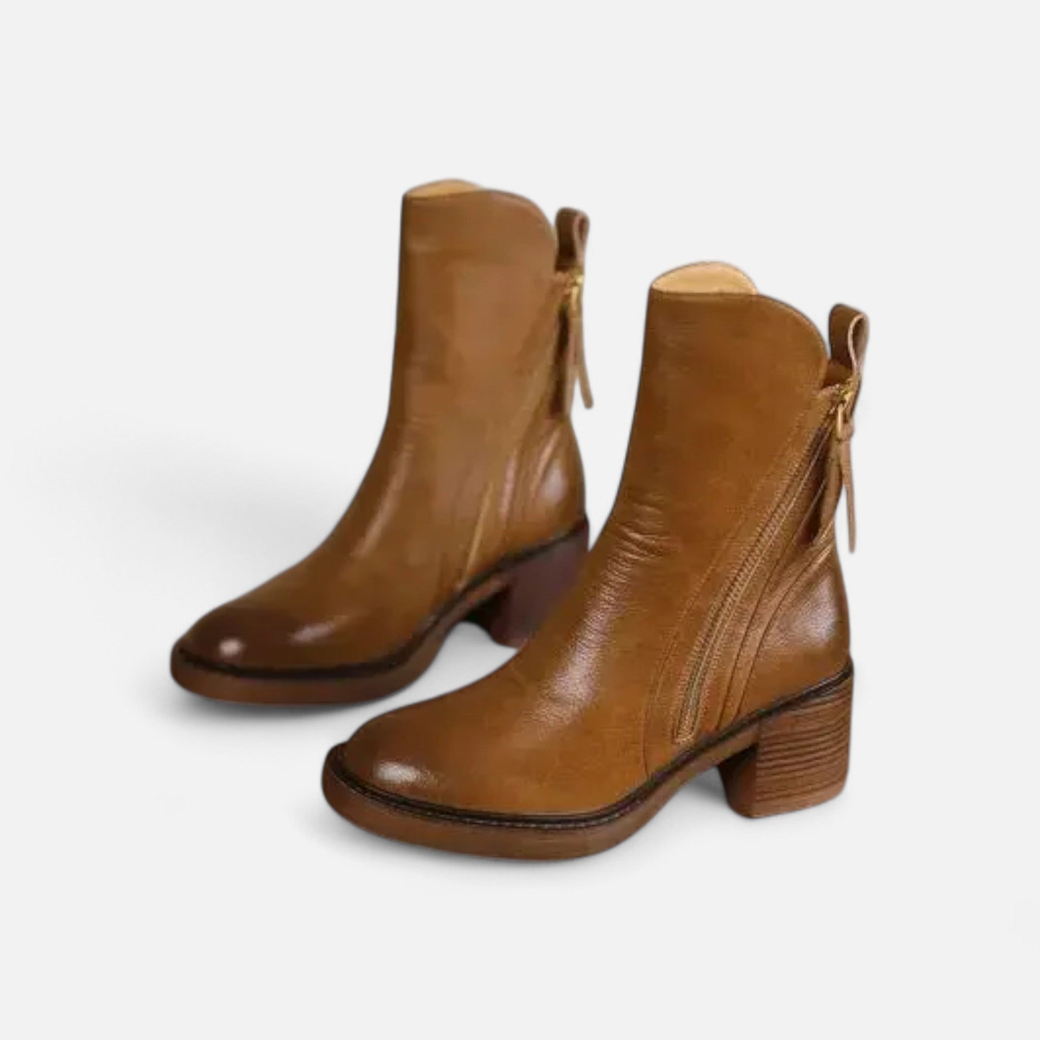Women's Sleek Flat Roman Boots