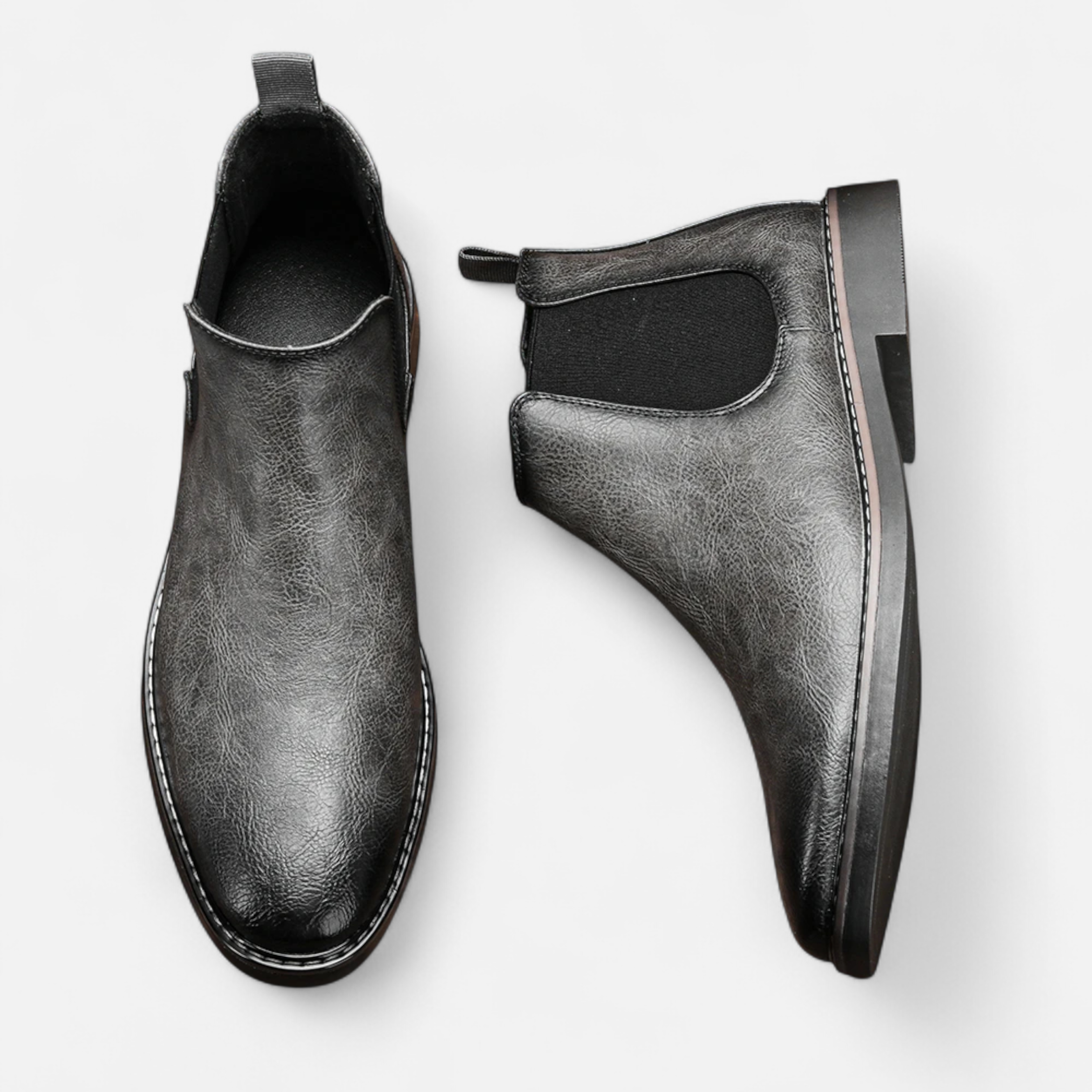Men's Vintage Leather Chelsea Boots