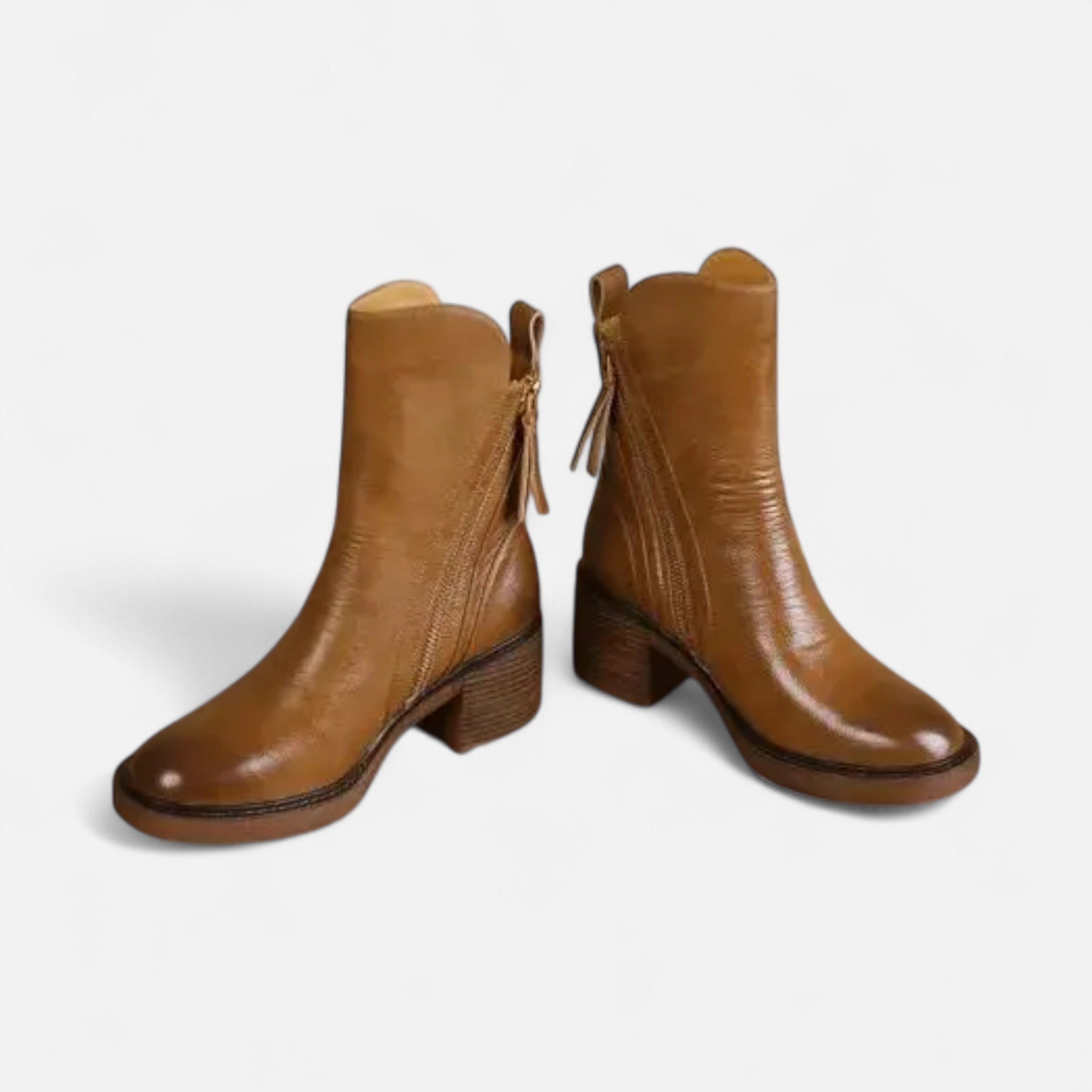 Women's Sleek Flat Roman Boots