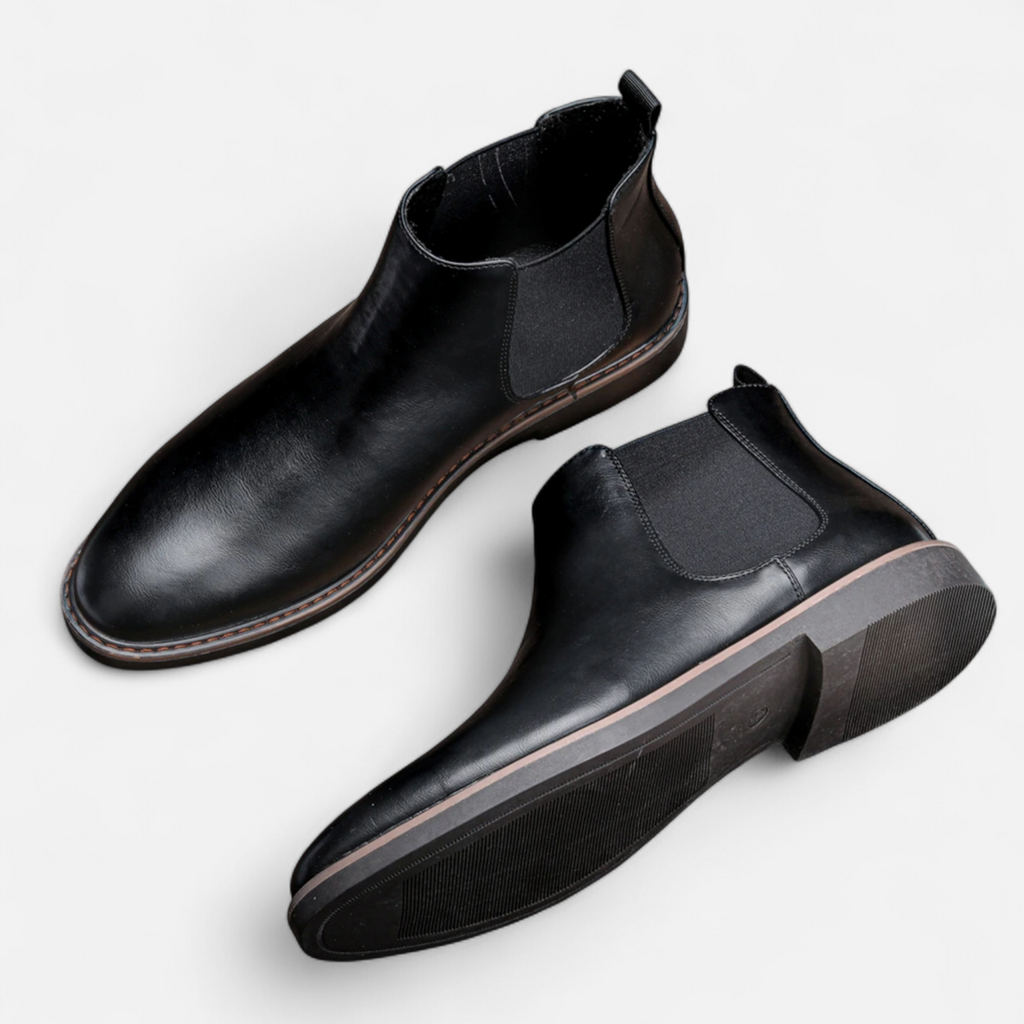 Men's Vintage Leather Chelsea Boots