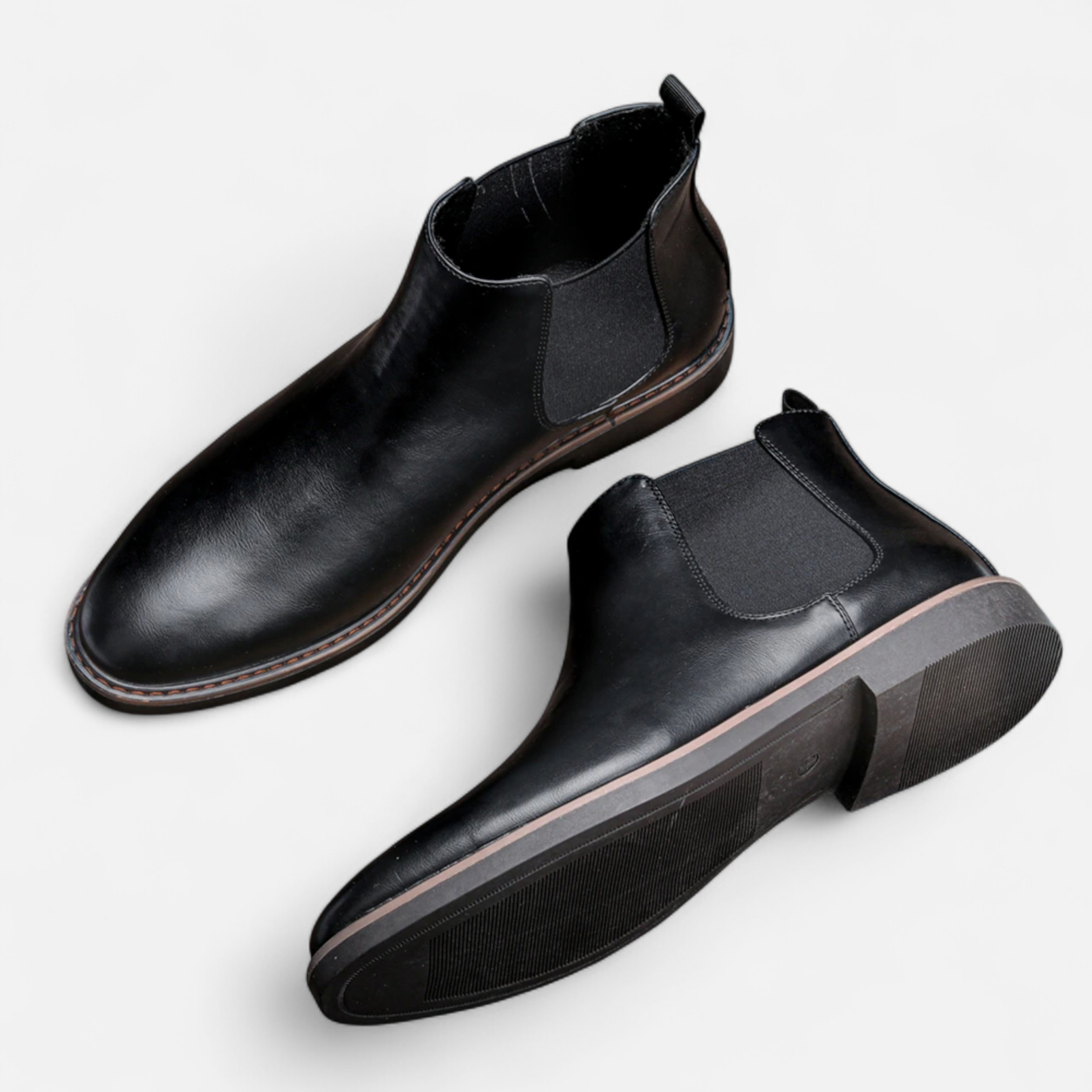 Men's Vintage Leather Chelsea Boots