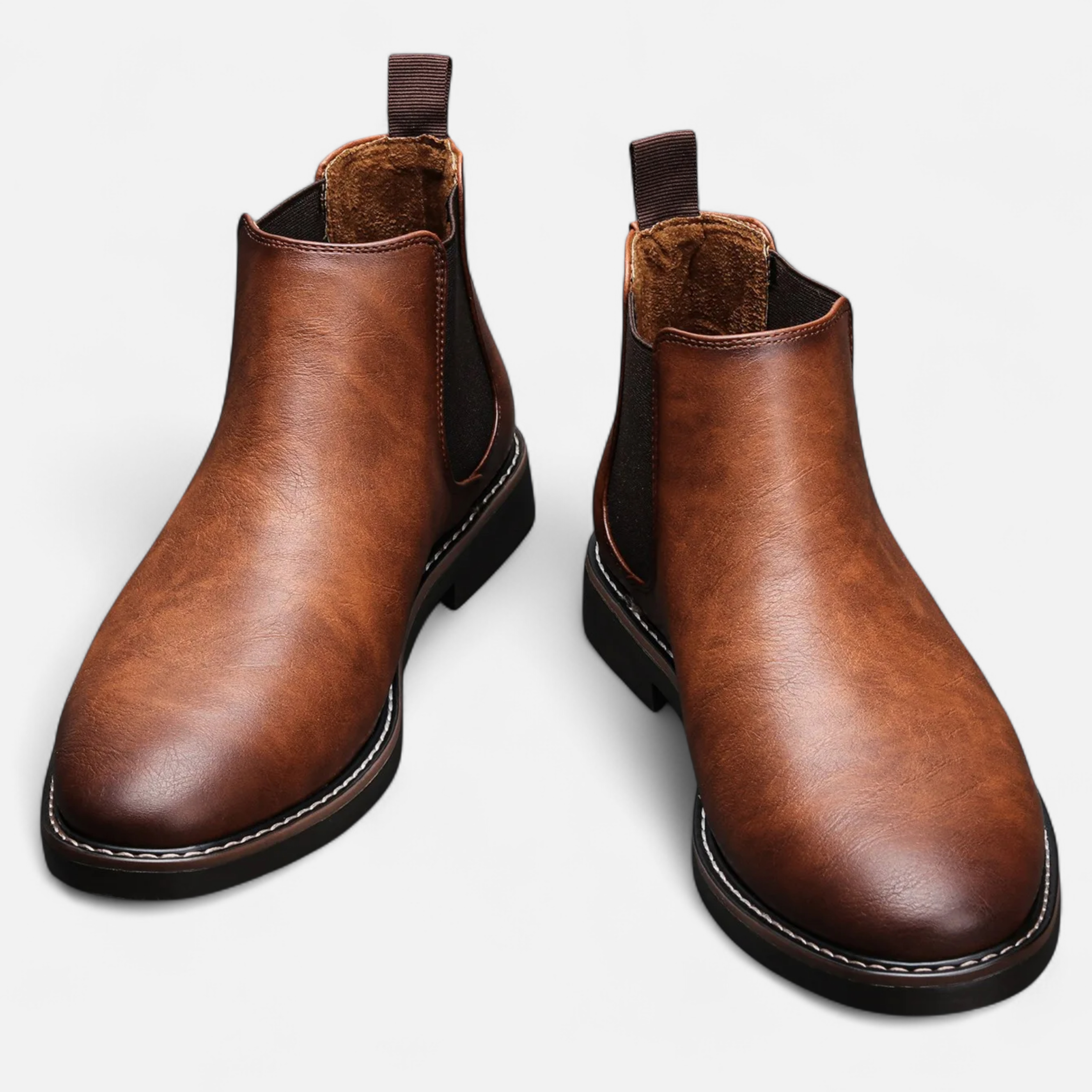 Men's Vintage Leather Chelsea Boots