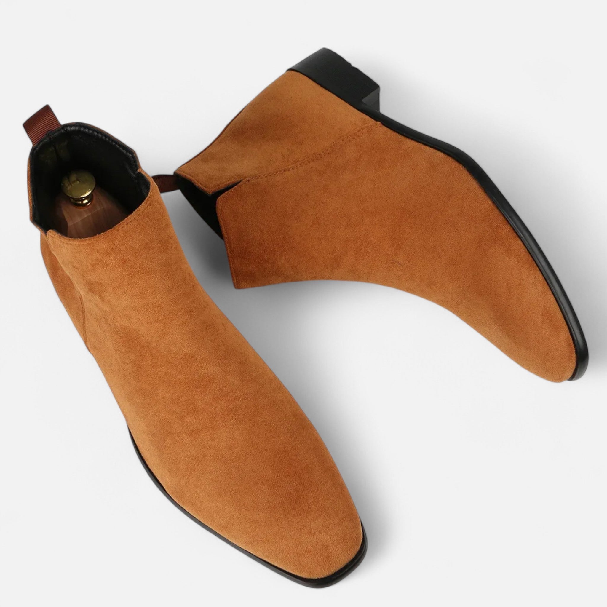 Men's Bold Square-Toe Chelsea Boots