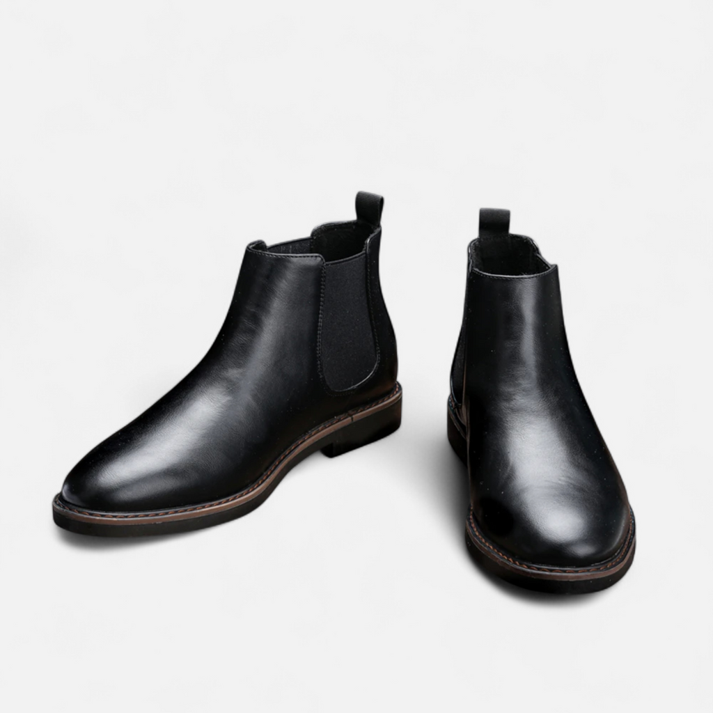 Men's Vintage Leather Chelsea Boots