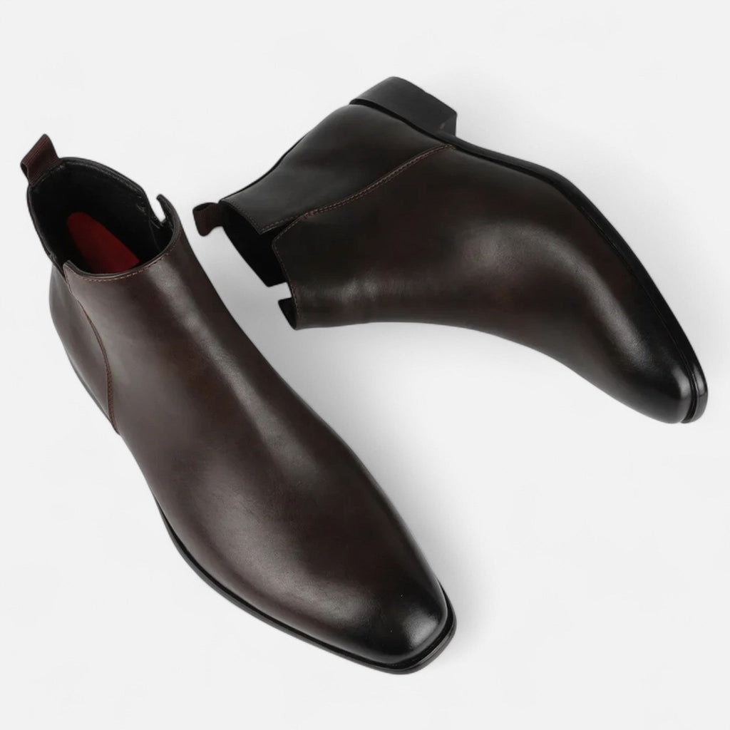 Men's Bold Square-Toe Chelsea Boots
