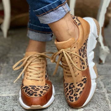 Kira™ | Comfortable Leopard Sneakers