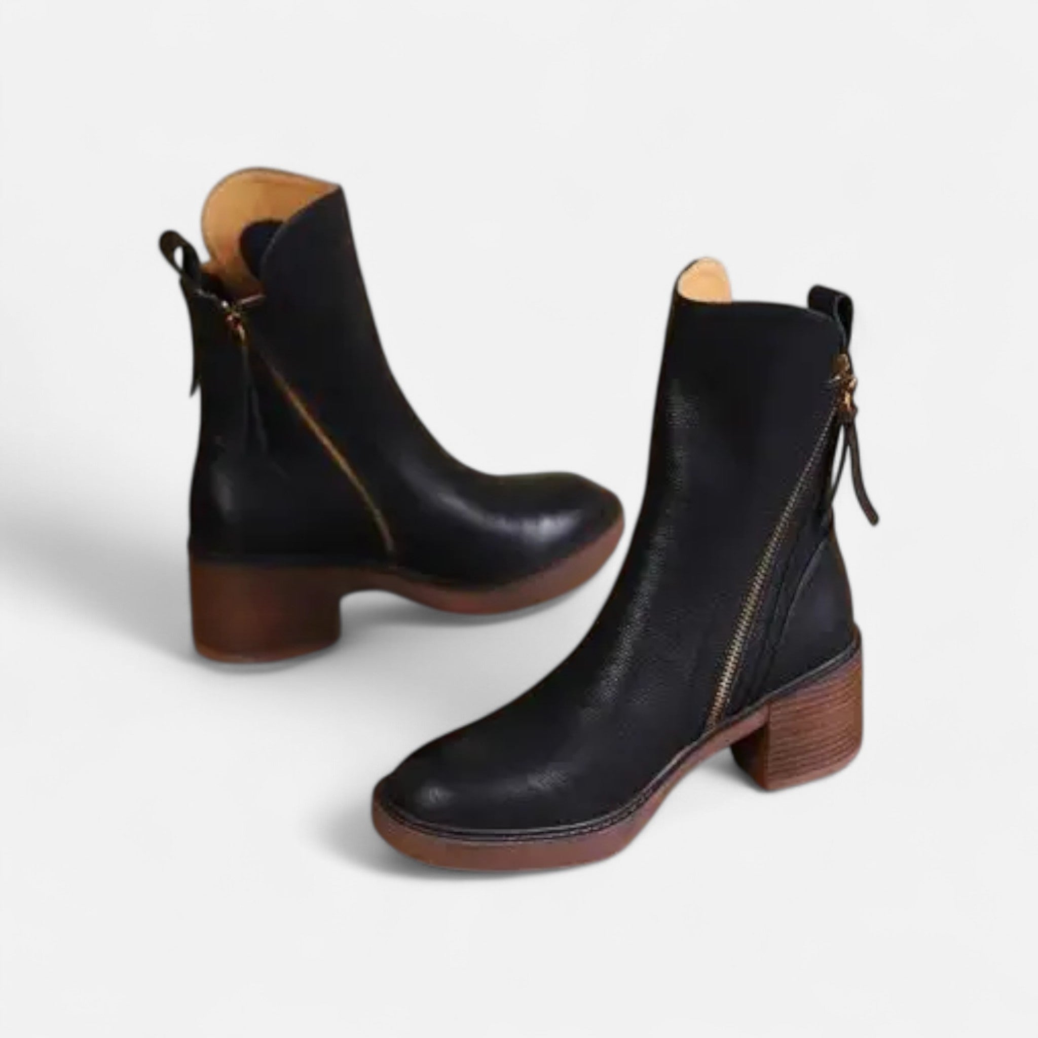 Women's Sleek Flat Roman Boots