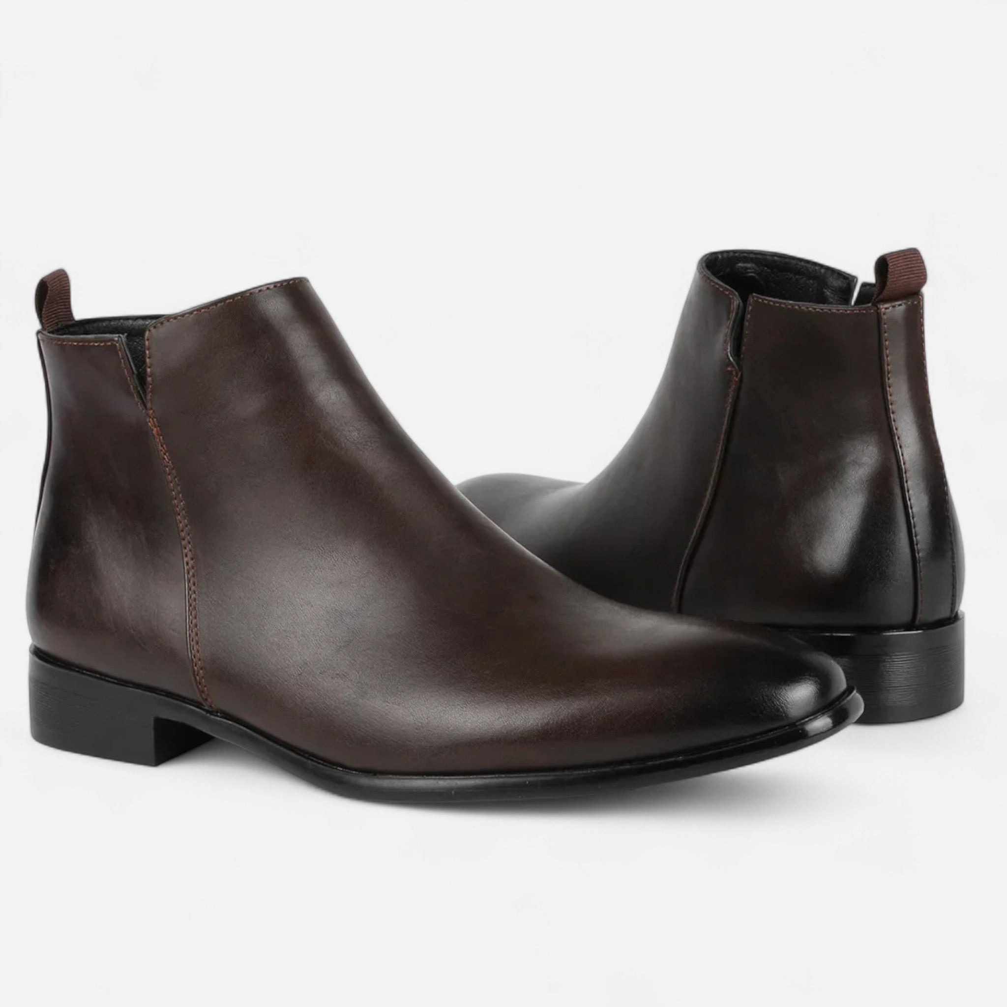 Men's Bold Square-Toe Chelsea Boots