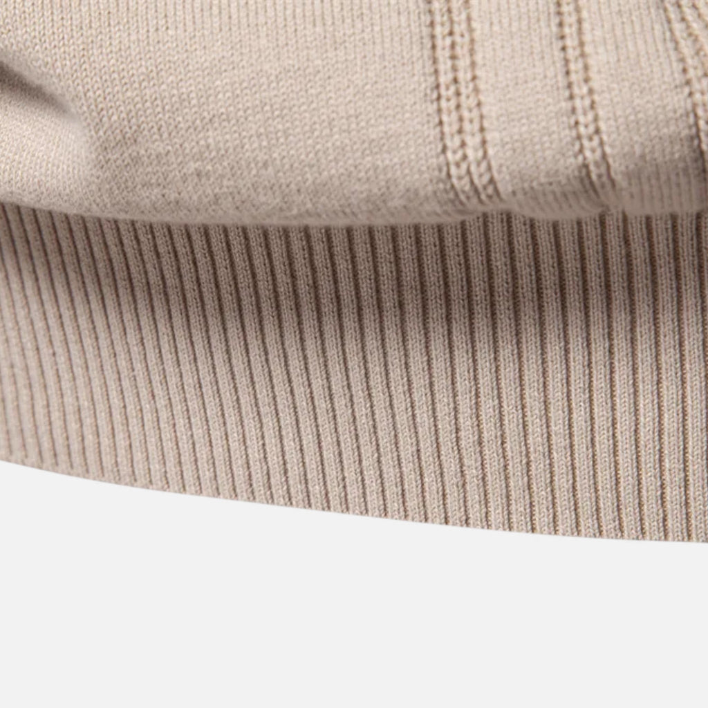 Men's Tailored Structured Knit Sweater
