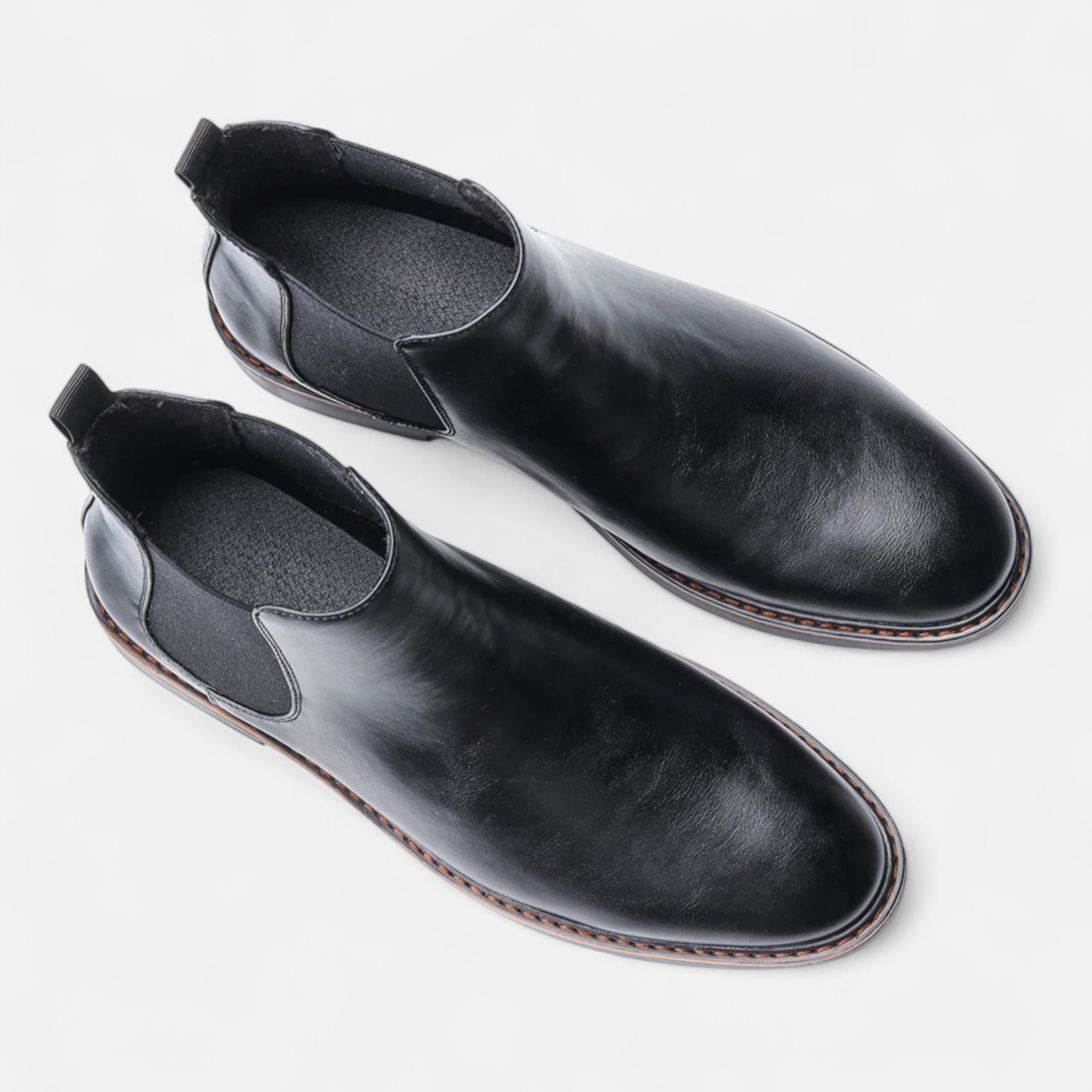 Men's Vintage Leather Chelsea Boots