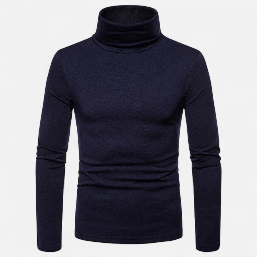 Men's Slim-Fit Stretch Turtleneck Sweater