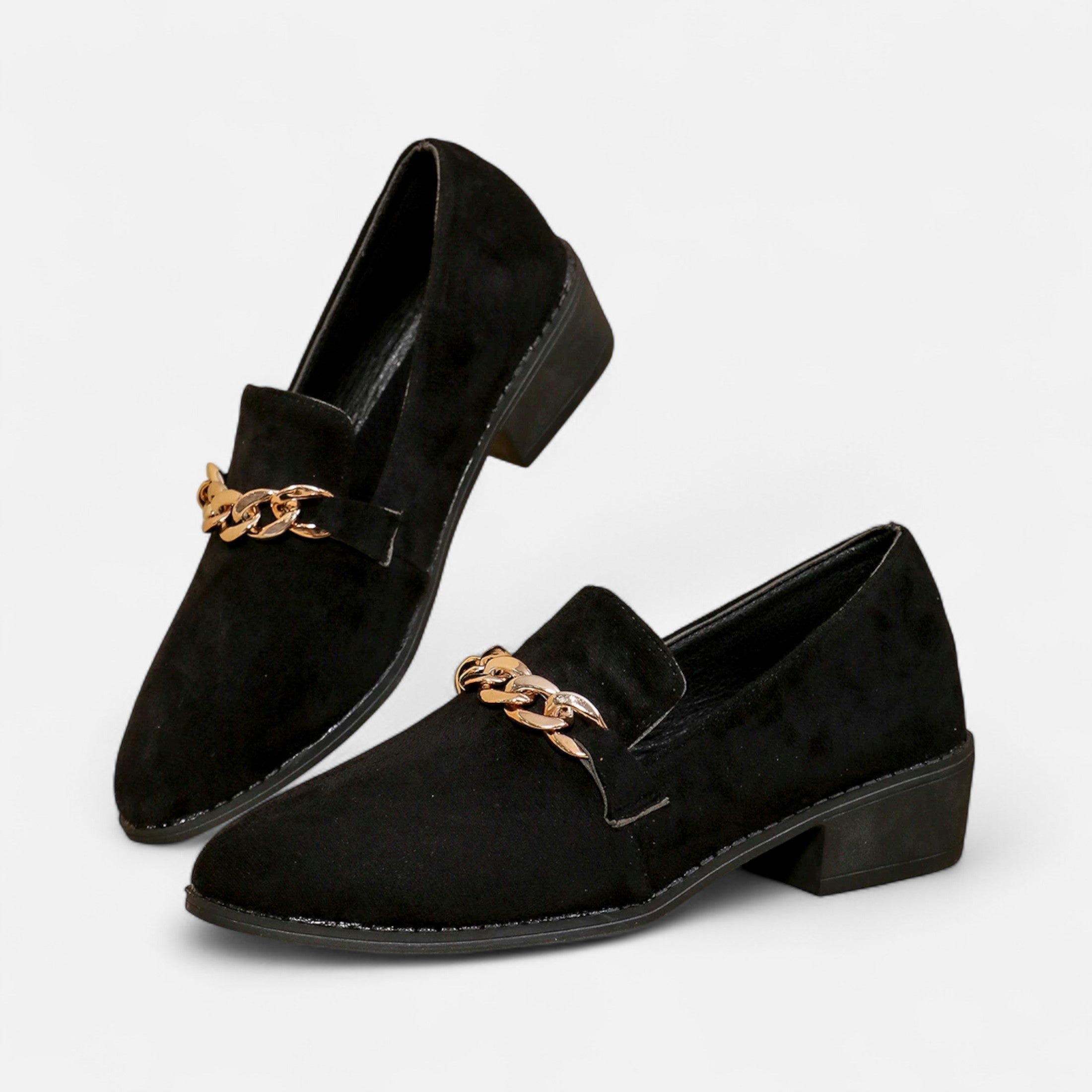 Women's Wild Suede Leopard Loafers