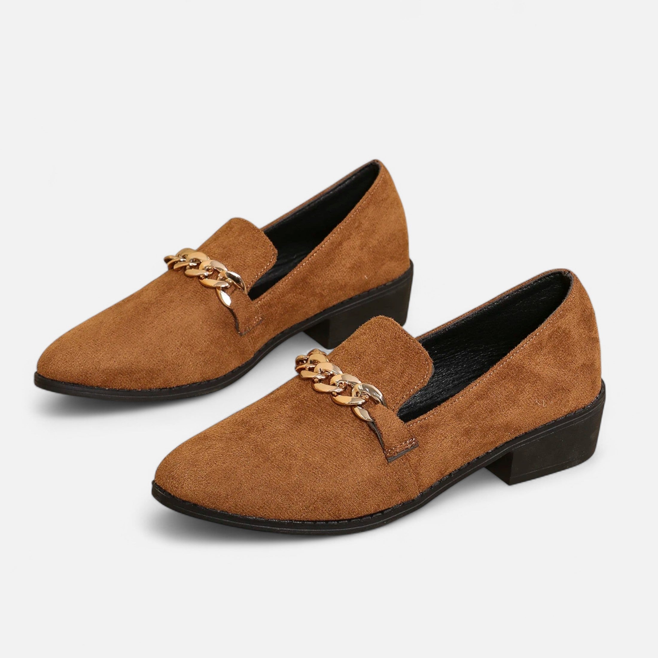 Women's Wild Suede Leopard Loafers