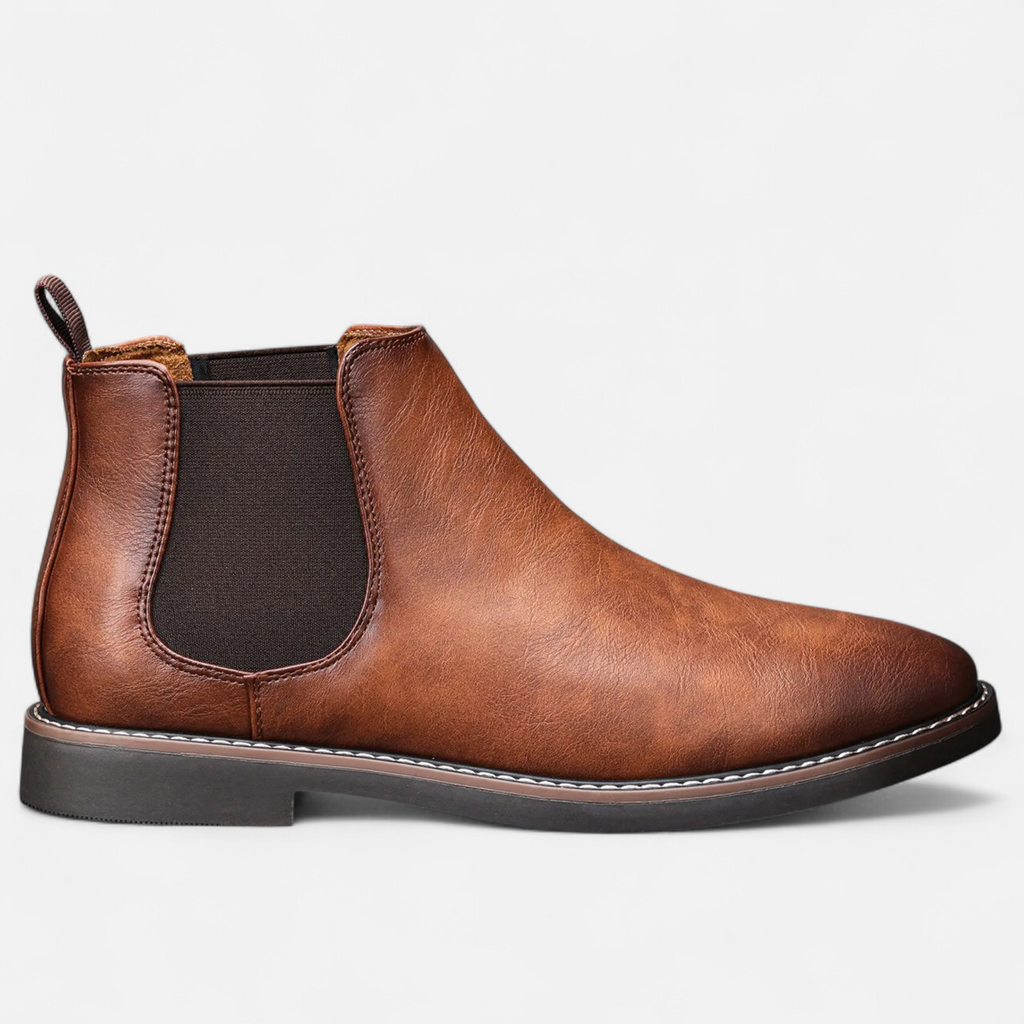 Men's Vintage Leather Chelsea Boots