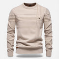 Men's Tailored Structured Knit Sweater