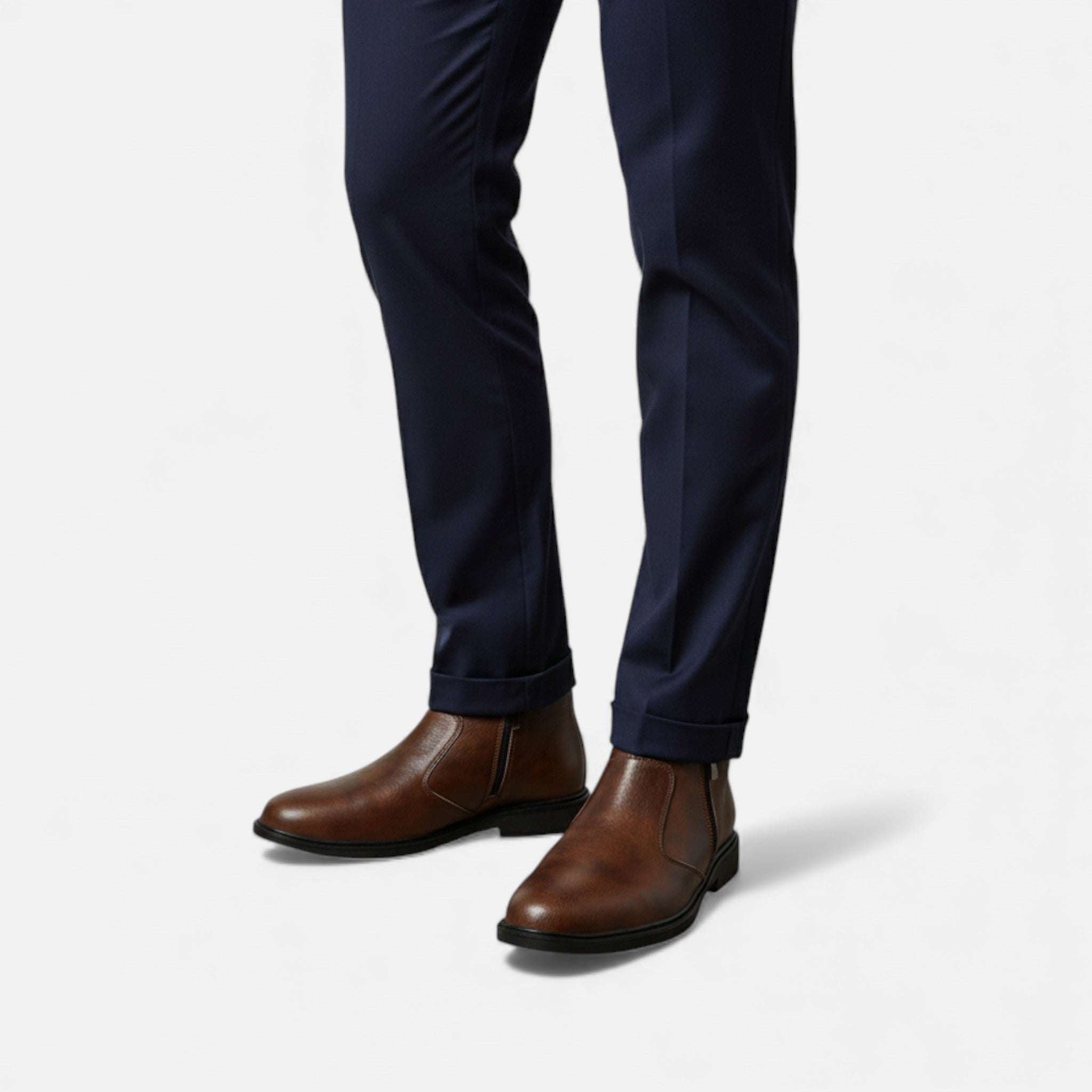 Men's Sleek Ankle Chelsea Boots