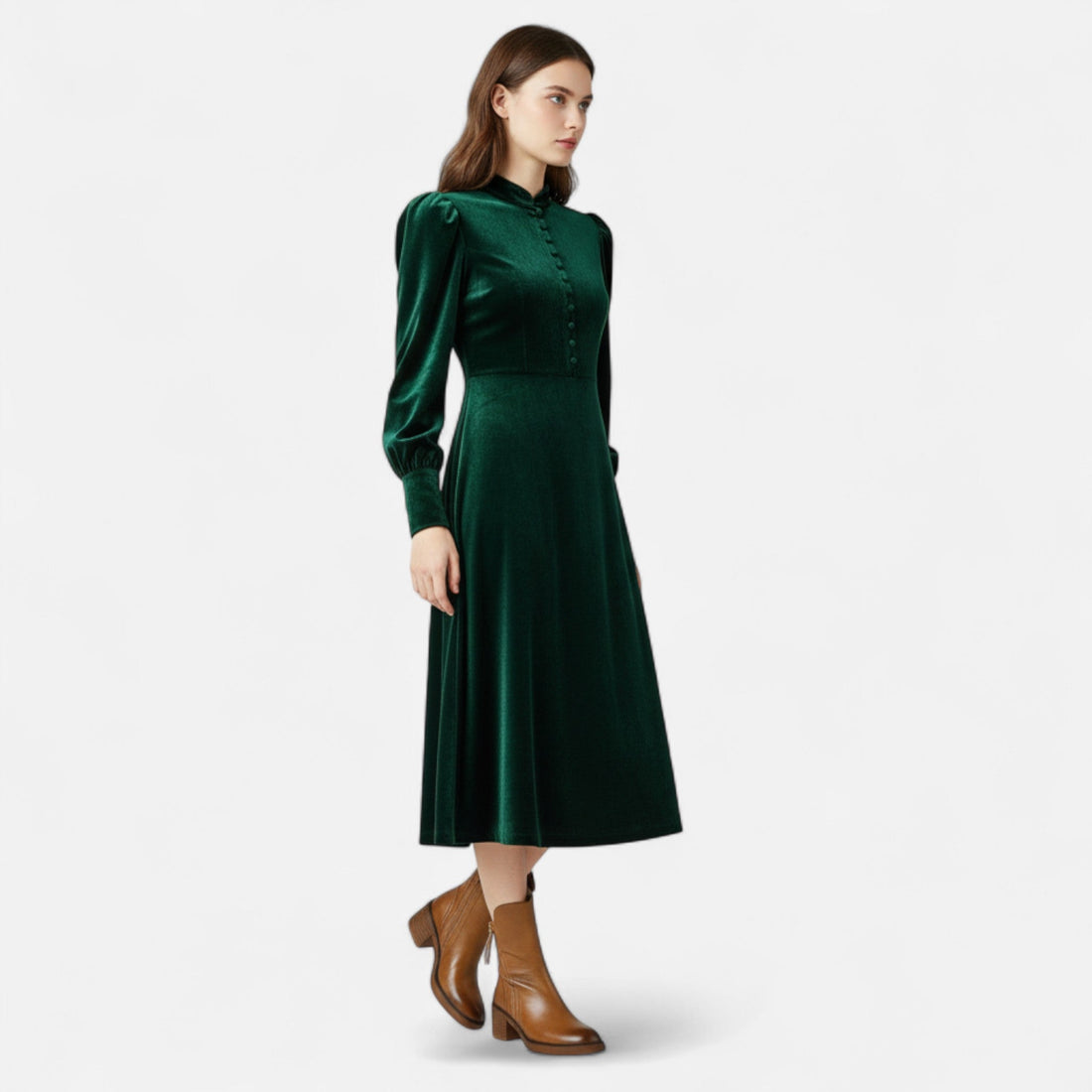 Women's Sleek Flat Roman Boots