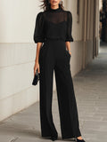 Emma | Stylish Black Two-Piece Suit Set