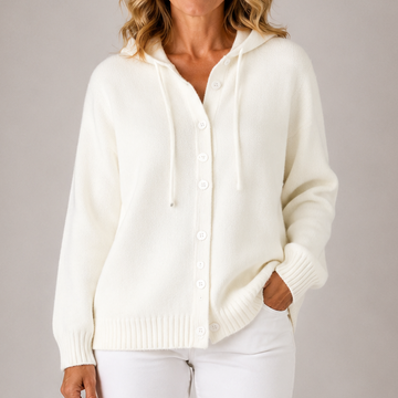 Bella | Cozy Hooded Knit Cardigan