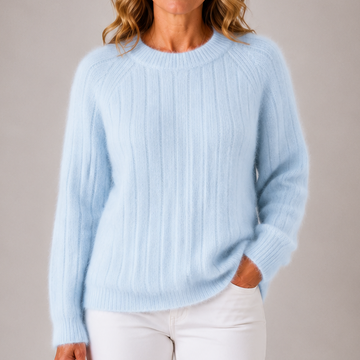 Milana | Solid Colour Fluffy Sweater