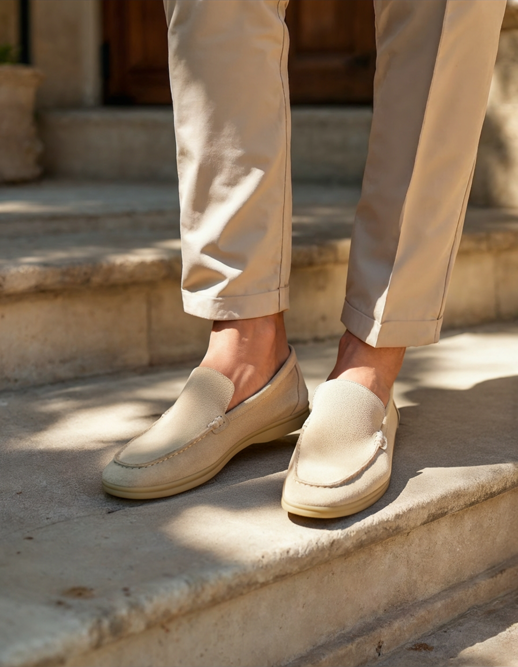 Old Money Premium Suede Loafers