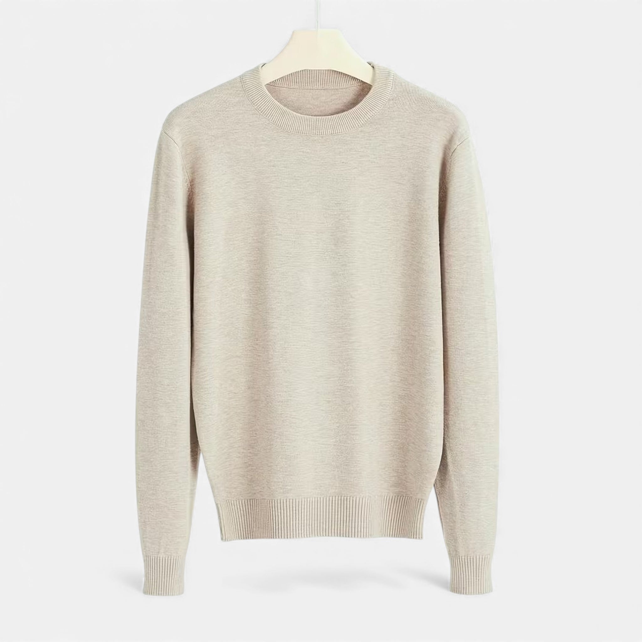 Men's Classic Knitted Crew Neck Sweater