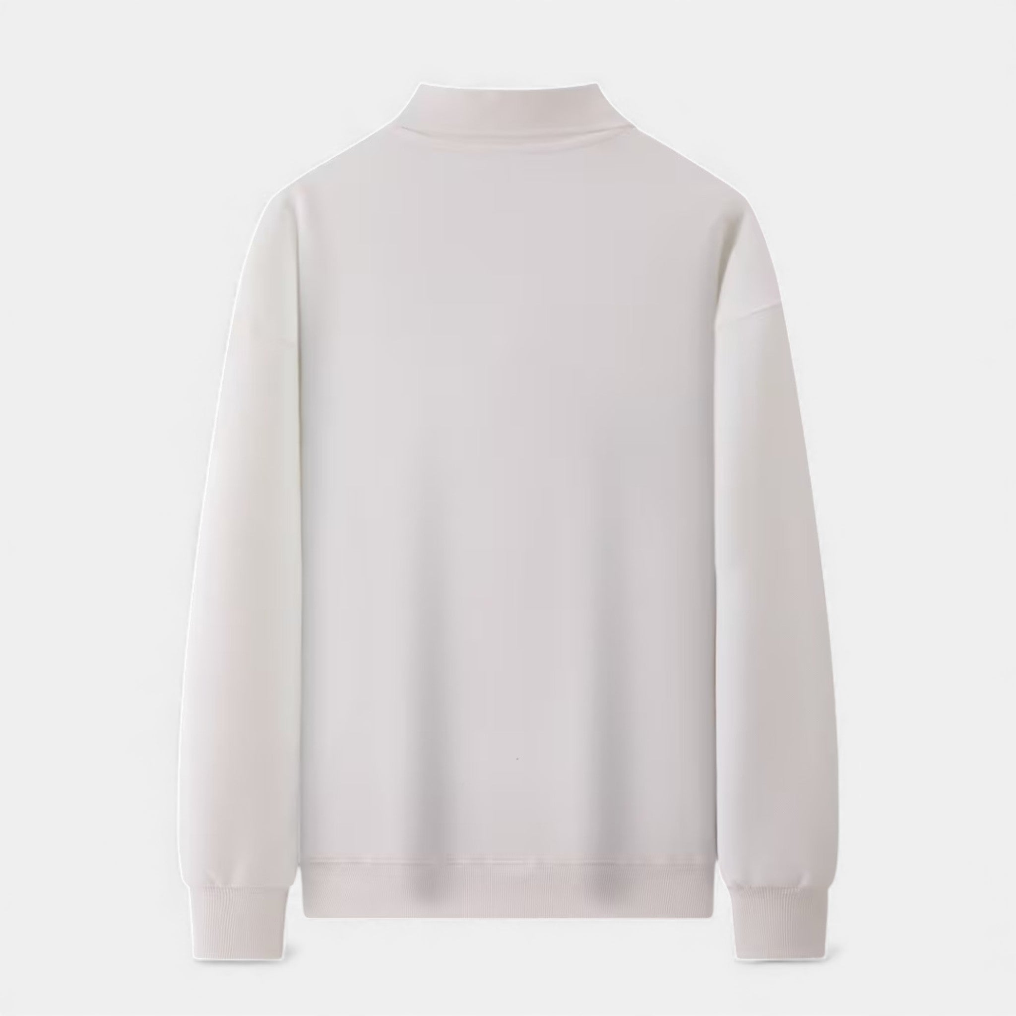 Men's Ribbed Polo Knit Sweater