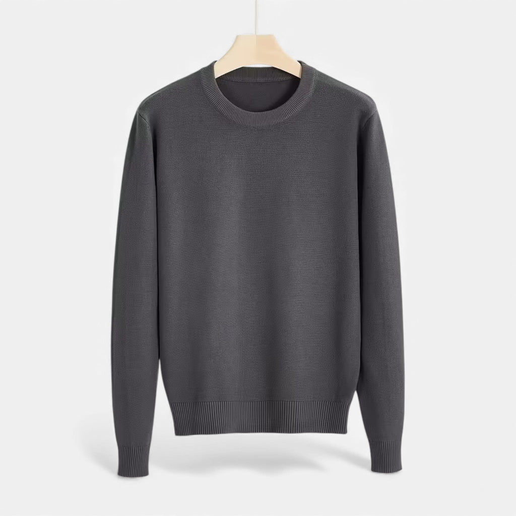 Men's Classic Knitted Crew Neck Sweater