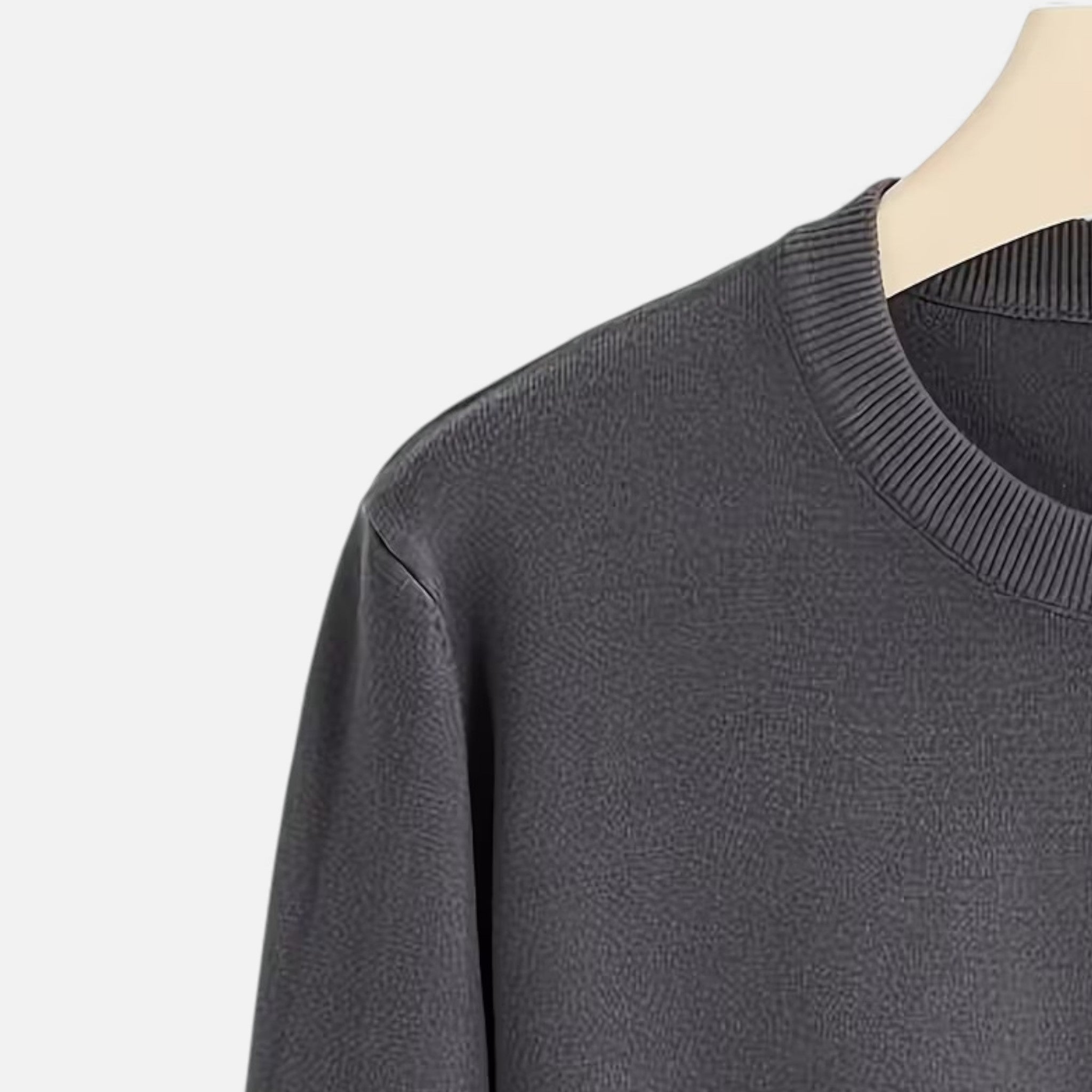 Men's Classic Knitted Crew Neck Sweater