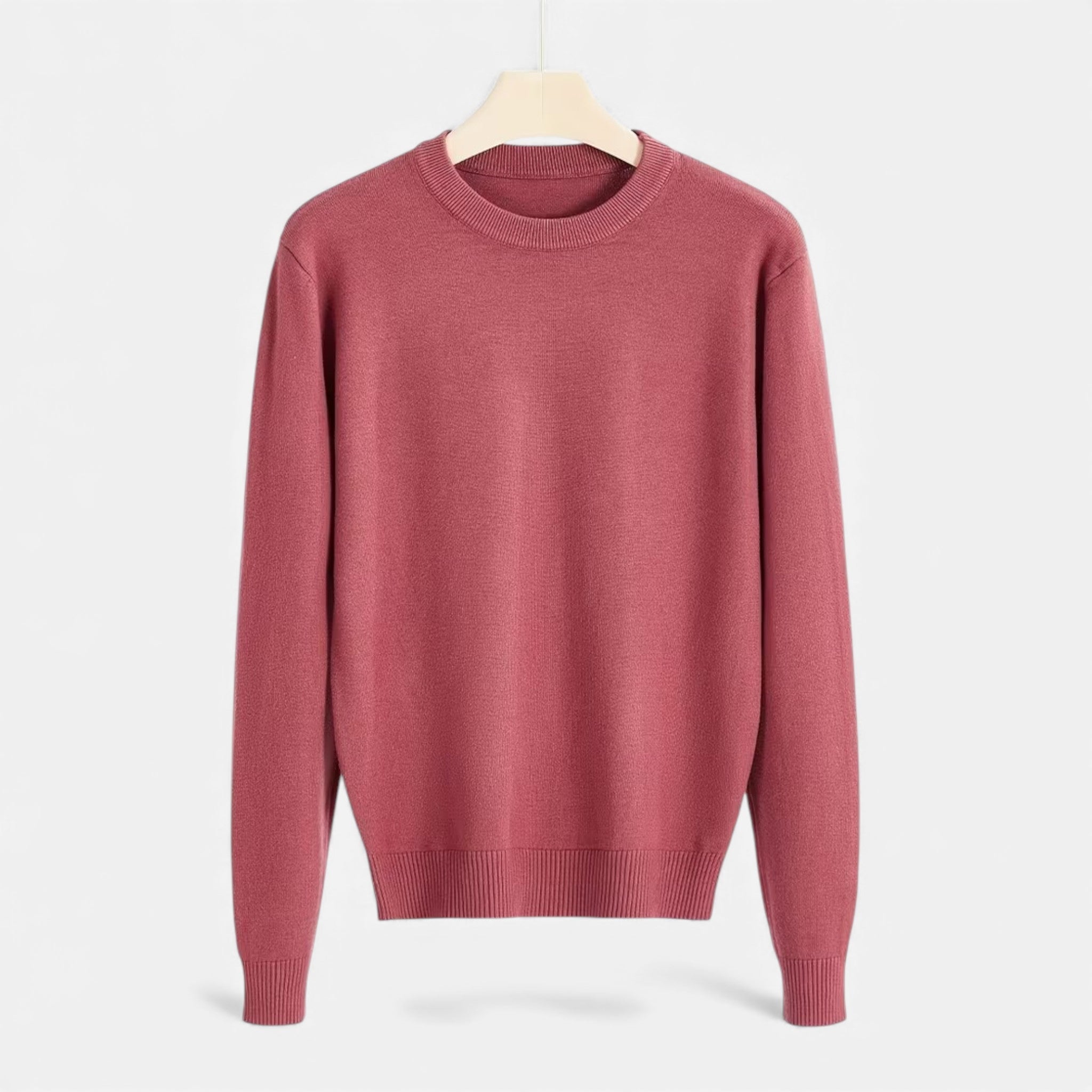 Men's Classic Knitted Crew Neck Sweater