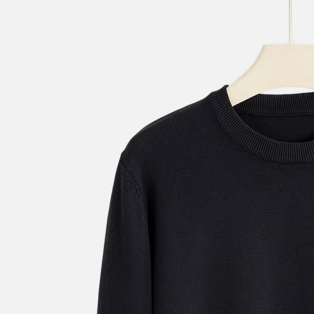 Men's Classic Knitted Crew Neck Sweater