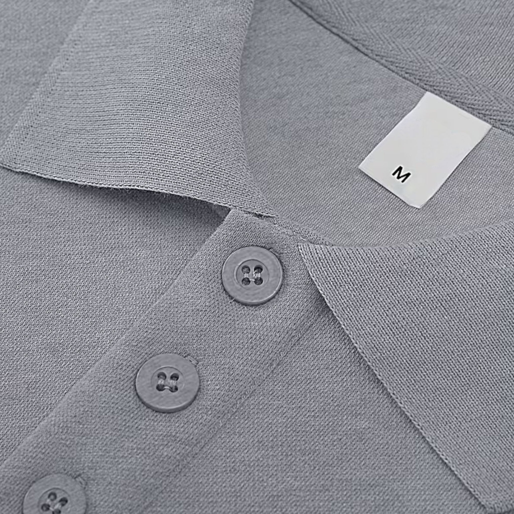 Men's Ribbed Polo Knit Sweater