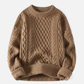 Women's Flexible Cable-Knit Sweater