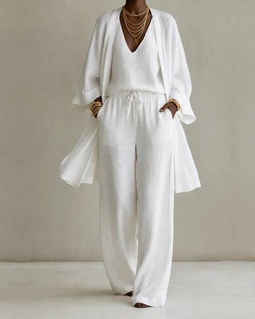 Tanisha | 2-piece Linen Look Set